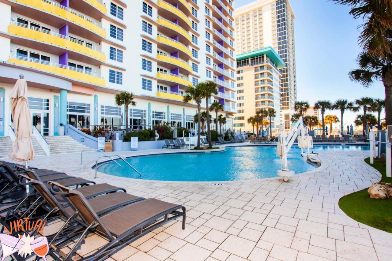 3 Bedroom Oceanfront Jacuzzi Wyndham Ocean Walk - Live Your Bucket List 2125 Daytona Beach Eksteriør bilde