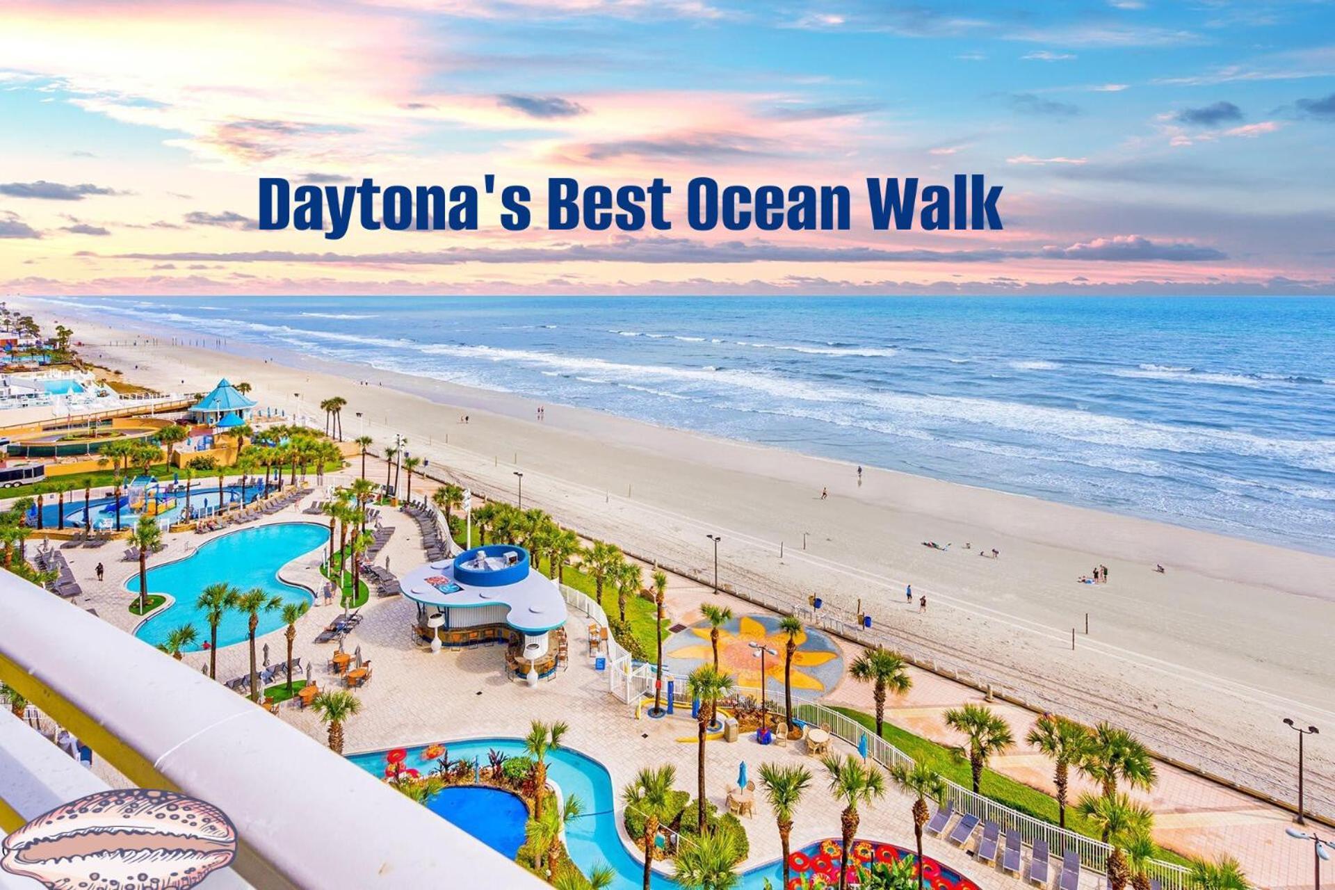 3 Bedroom Oceanfront Jacuzzi Wyndham Ocean Walk - Live Your Bucket List 2125 Daytona Beach Eksteriør bilde